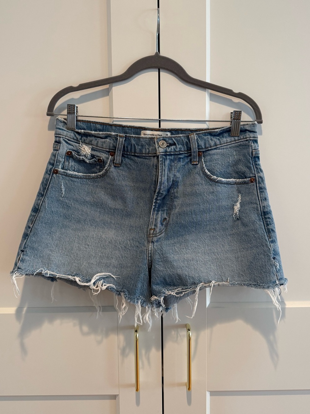 Abercrombie & Fitch The Mom Short High Rise 8/29